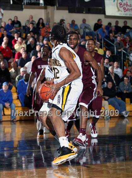 Thumbnail 3 in St. Benedict's Prep vs St. Frances (City of Palms Classic) photogallery.