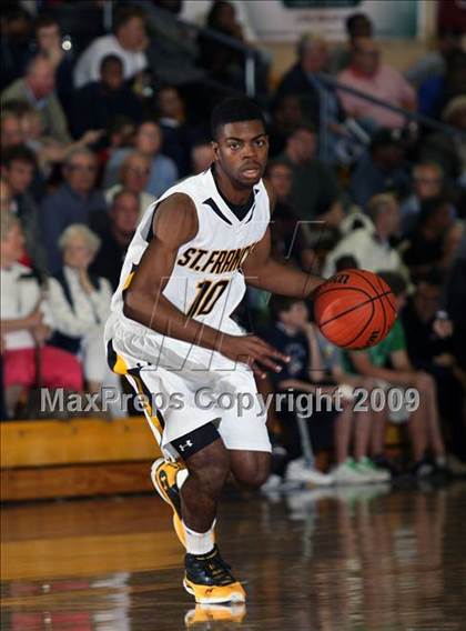 Thumbnail 1 in St. Benedict's Prep vs St. Frances (City of Palms Classic) photogallery.