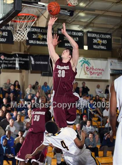 Thumbnail 2 in St. Benedict's Prep vs St. Frances (City of Palms Classic) photogallery.