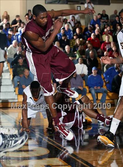 Thumbnail 1 in St. Benedict's Prep vs St. Frances (City of Palms Classic) photogallery.