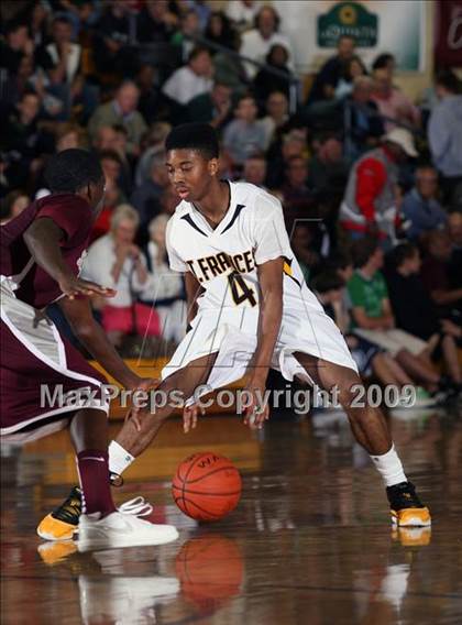 Thumbnail 2 in St. Benedict's Prep vs St. Frances (City of Palms Classic) photogallery.