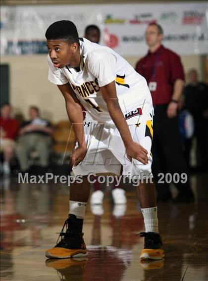 Thumbnail 1 in St. Benedict's Prep vs St. Frances (City of Palms Classic) photogallery.