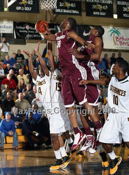 Thumbnail 2 in St. Benedict's Prep vs St. Frances (City of Palms Classic) photogallery.