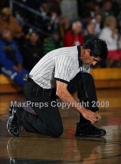 Thumbnail 1 in St. Benedict's Prep vs St. Frances (City of Palms Classic) photogallery.