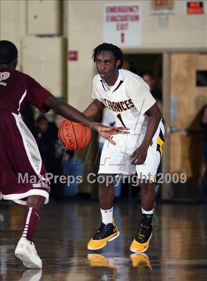 Thumbnail 3 in St. Benedict's Prep vs St. Frances (City of Palms Classic) photogallery.