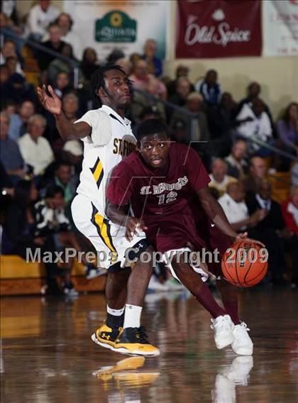Thumbnail 2 in St. Benedict's Prep vs St. Frances (City of Palms Classic) photogallery.