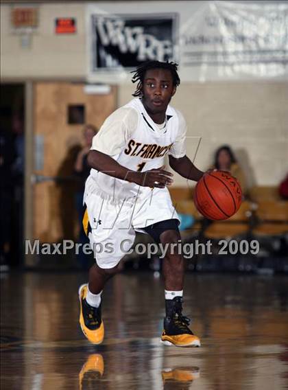 Thumbnail 1 in St. Benedict's Prep vs St. Frances (City of Palms Classic) photogallery.