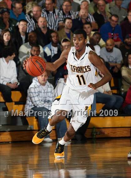Thumbnail 3 in St. Benedict's Prep vs St. Frances (City of Palms Classic) photogallery.
