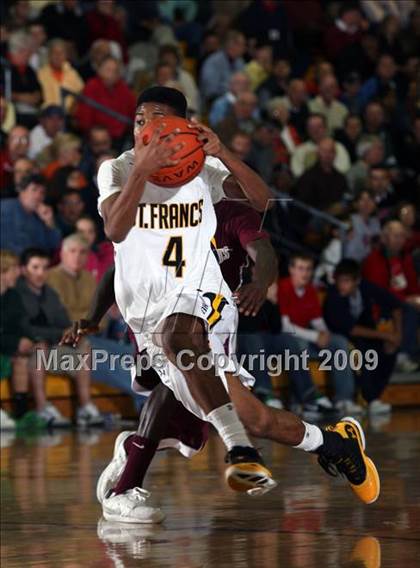 Thumbnail 3 in St. Benedict's Prep vs St. Frances (City of Palms Classic) photogallery.