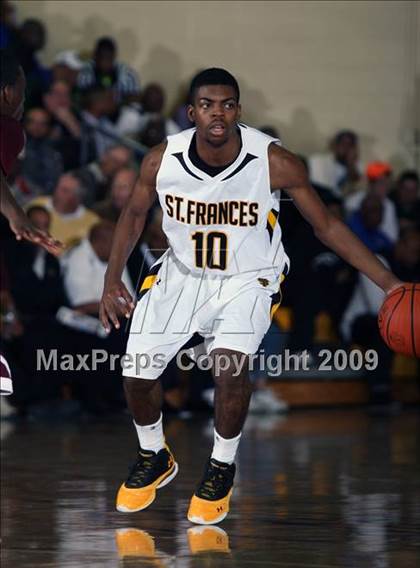 Thumbnail 2 in St. Benedict's Prep vs St. Frances (City of Palms Classic) photogallery.