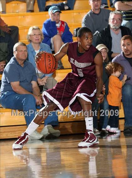 Thumbnail 3 in St. Benedict's Prep vs St. Frances (City of Palms Classic) photogallery.