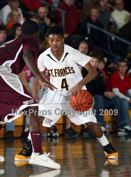 Thumbnail 3 in St. Benedict's Prep vs St. Frances (City of Palms Classic) photogallery.
