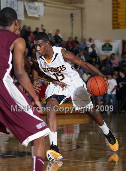 Thumbnail 1 in St. Benedict's Prep vs St. Frances (City of Palms Classic) photogallery.