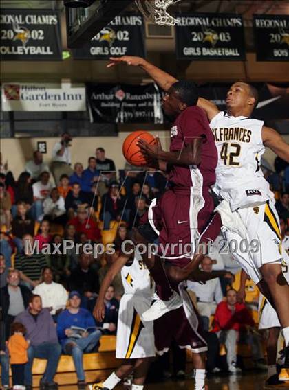 Thumbnail 3 in St. Benedict's Prep vs St. Frances (City of Palms Classic) photogallery.