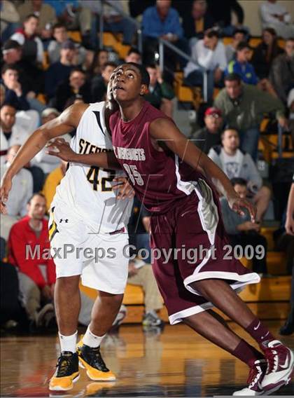 Thumbnail 1 in St. Benedict's Prep vs St. Frances (City of Palms Classic) photogallery.