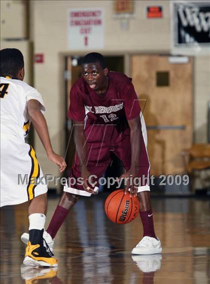 Thumbnail 3 in St. Benedict's Prep vs St. Frances (City of Palms Classic) photogallery.