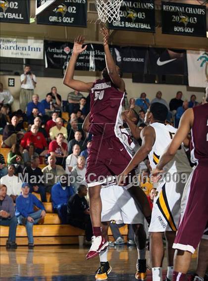 Thumbnail 3 in St. Benedict's Prep vs St. Frances (City of Palms Classic) photogallery.