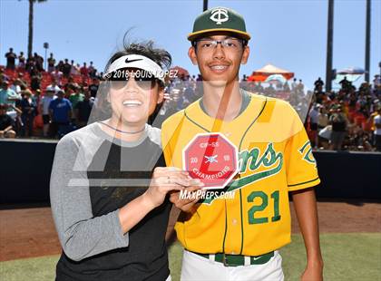Thumbnail 2 in Temple City vs. Malibu (CIF SS DIV 5 Final) photogallery.