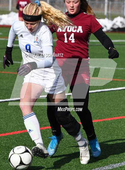 Thumbnail 2 in Poland vs. Avoca Central (NYSPHSAA Class D Final) photogallery.