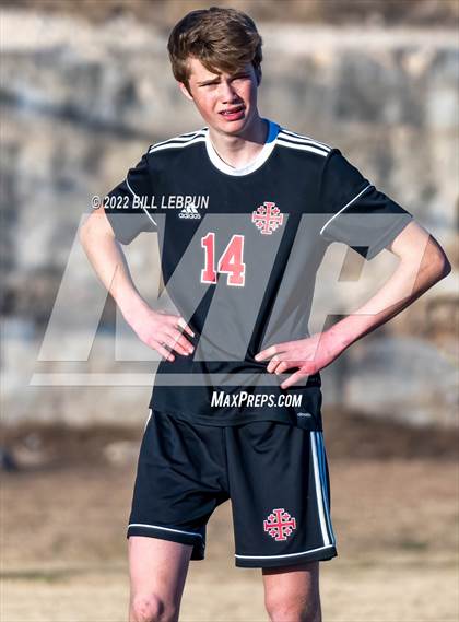 Thumbnail 3 in Holy Cross vs. The Atonement Academy photogallery.