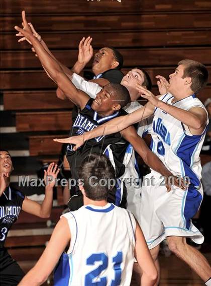 Thumbnail 1 in La Habra vs. Diamond Ranch (Orange Holiday Classic) photogallery.