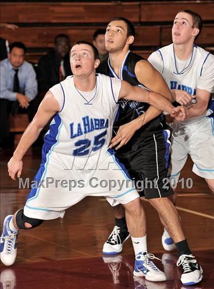 Thumbnail 1 in La Habra vs. Diamond Ranch (Orange Holiday Classic) photogallery.