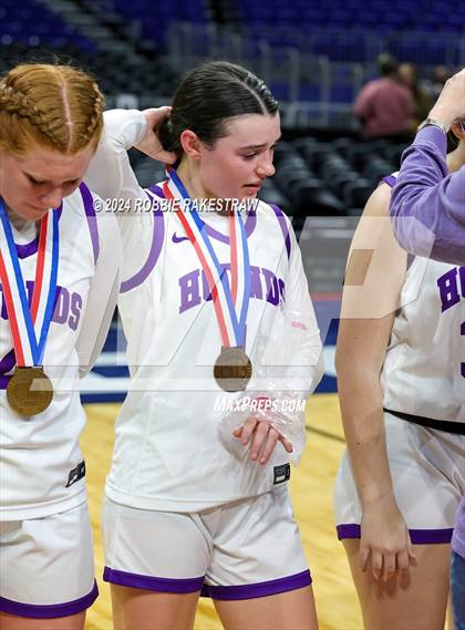 Thumbnail 3 in Boerne vs. Canyon (UIL 4A Basketball Semifinal Medal Ceremony) photogallery.