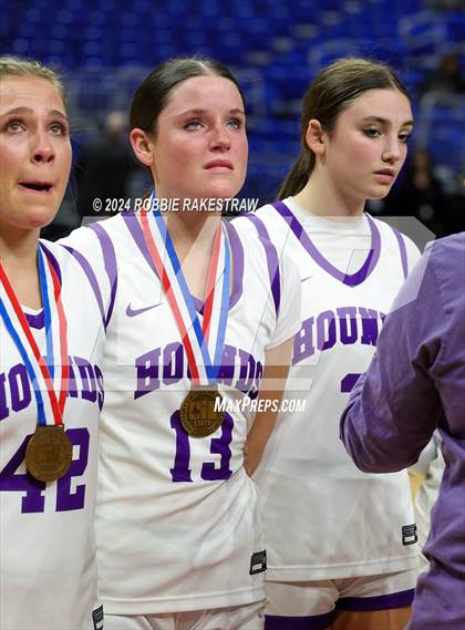 Thumbnail 3 in Boerne vs. Canyon (UIL 4A Basketball Semifinal Medal Ceremony) photogallery.