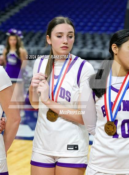 Thumbnail 1 in Boerne vs. Canyon (UIL 4A Basketball Semifinal Medal Ceremony) photogallery.