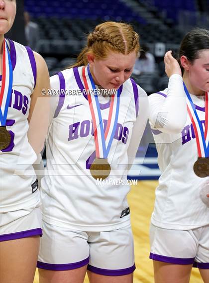 Thumbnail 2 in Boerne vs. Canyon (UIL 4A Basketball Semifinal Medal Ceremony) photogallery.