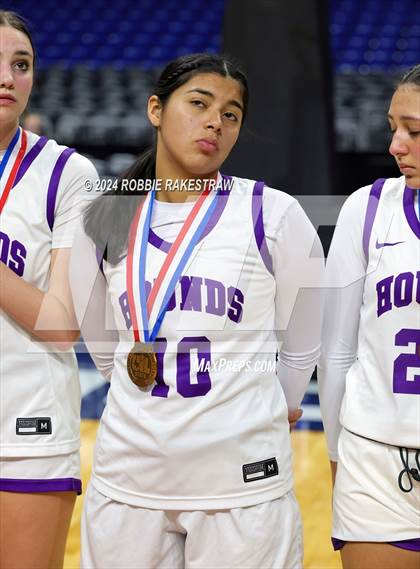 Thumbnail 2 in Boerne vs. Canyon (UIL 4A Basketball Semifinal Medal Ceremony) photogallery.