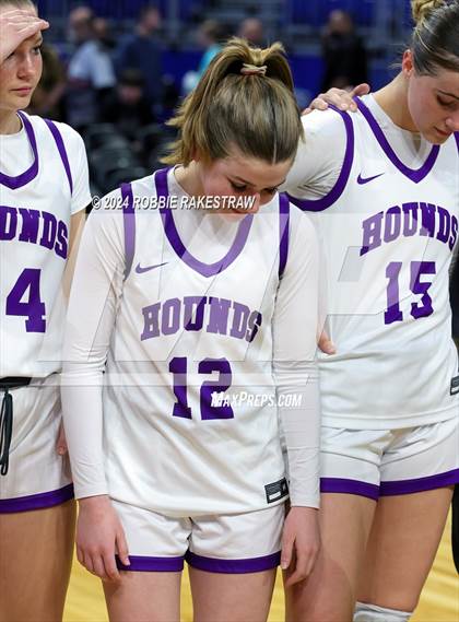 Thumbnail 3 in Boerne vs. Canyon (UIL 4A Basketball Semifinal Medal Ceremony) photogallery.