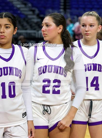 Thumbnail 3 in Boerne vs. Canyon (UIL 4A Basketball Semifinal Medal Ceremony) photogallery.
