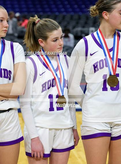 Thumbnail 2 in Boerne vs. Canyon (UIL 4A Basketball Semifinal Medal Ceremony) photogallery.