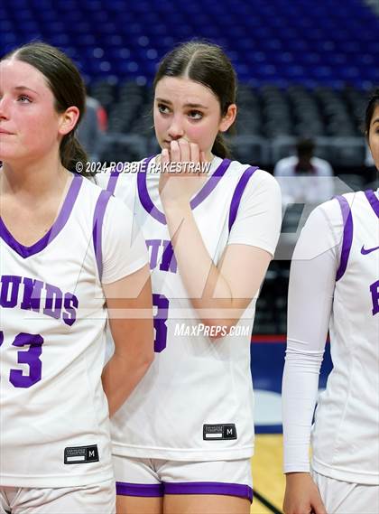 Thumbnail 2 in Boerne vs. Canyon (UIL 4A Basketball Semifinal Medal Ceremony) photogallery.