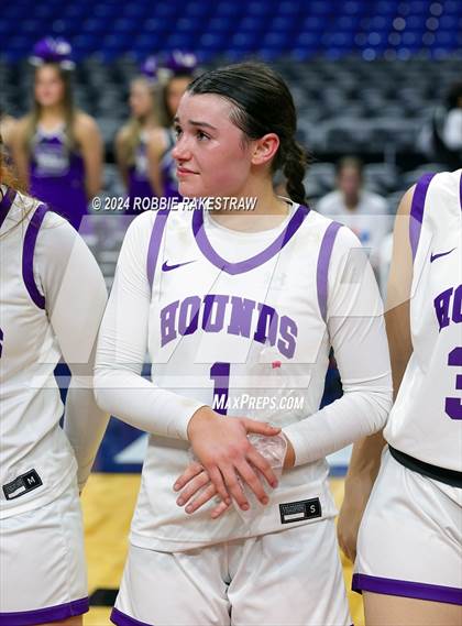 Thumbnail 2 in Boerne vs. Canyon (UIL 4A Basketball Semifinal Medal Ceremony) photogallery.