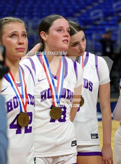 Thumbnail 2 in Boerne vs. Canyon (UIL 4A Basketball Semifinal Medal Ceremony) photogallery.