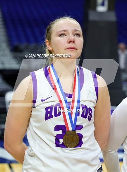 Thumbnail 3 in Boerne vs. Canyon (UIL 4A Basketball Semifinal Medal Ceremony) photogallery.