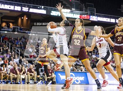 Thumbnail 1 in Cooper vs Holy Cross (2024 9th Region Girls Basketball Tournament) photogallery.
