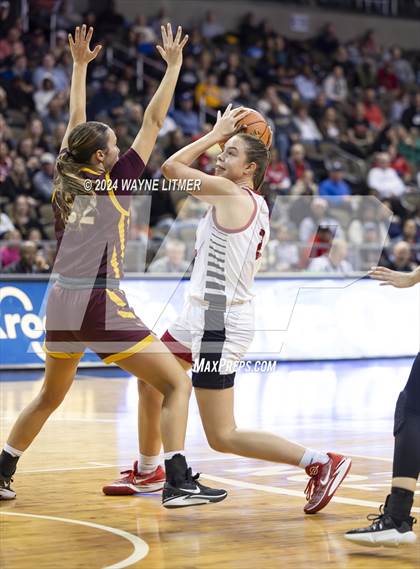 Thumbnail 3 in Cooper vs Holy Cross (2024 9th Region Girls Basketball Tournament) photogallery.