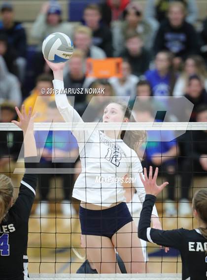 Thumbnail 2 in Utica Eisenhower @ Stoney Creek (MHSAA Division 1 District Final) photogallery.