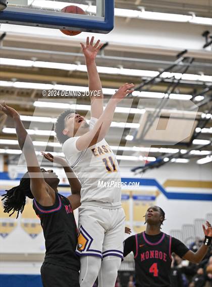 Thumbnail 1 in Monroe @ East (NYSPHSAA Section V Class A SemiFinals) photogallery.