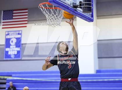 Thumbnail 2 in Bishop Alemany v San Pedro (4th Annual Wiseburn-DaVinci Holiday Classic Tournament) photogallery.