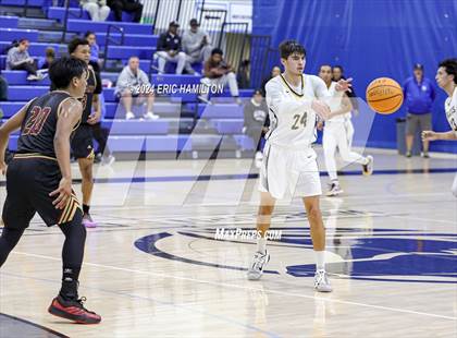 Thumbnail 1 in Bishop Alemany v San Pedro (4th Annual Wiseburn-DaVinci Holiday Classic Tournament) photogallery.