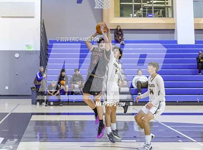 Thumbnail 3 in Bishop Alemany v San Pedro (4th Annual Wiseburn-DaVinci Holiday Classic Tournament) photogallery.