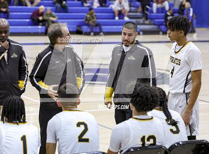 Thumbnail 1 in Bishop Alemany v San Pedro (4th Annual Wiseburn-DaVinci Holiday Classic Tournament) photogallery.