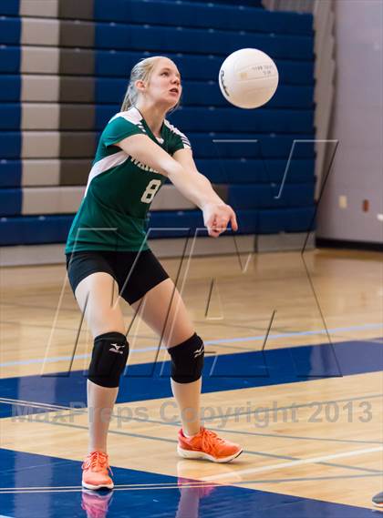 Thumbnail 3 in Yorktown vs Wakefield (Jr. Volleyball Brawl II) photogallery.