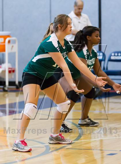Thumbnail 2 in Yorktown vs Wakefield (Jr. Volleyball Brawl II) photogallery.