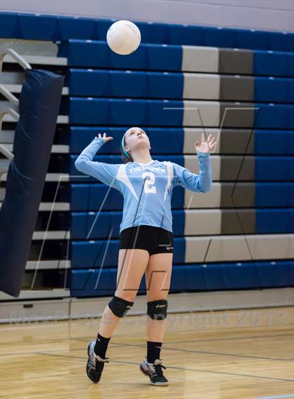 Thumbnail 1 in Yorktown vs Wakefield (Jr. Volleyball Brawl II) photogallery.