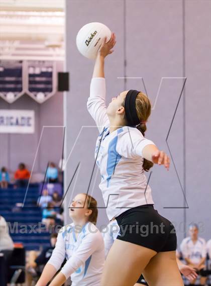 Thumbnail 3 in Yorktown vs Wakefield (Jr. Volleyball Brawl II) photogallery.